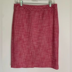 TALBOTS TWEED PENCIL SKIRT WOMENS SIZE 8